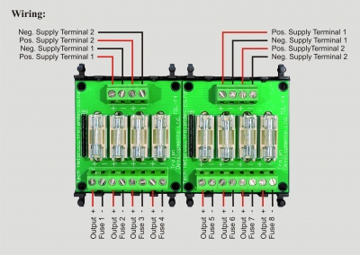 TDL 4FB fuse board wiring